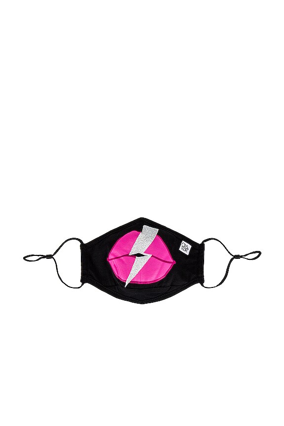 view 2 of 4 Protective Face Mask in Bolt Lips