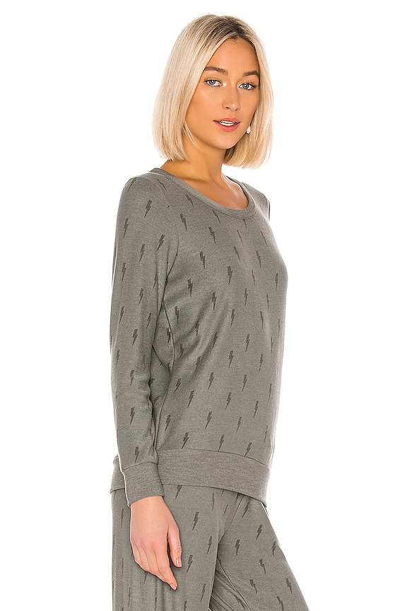 view 2 of 4 X REVOLVE Black Bolts Sweatshirt in Safari