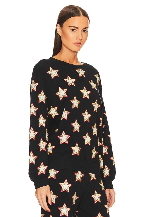 view 2 of 4 Rainbow Star Pullover in Wash Black
