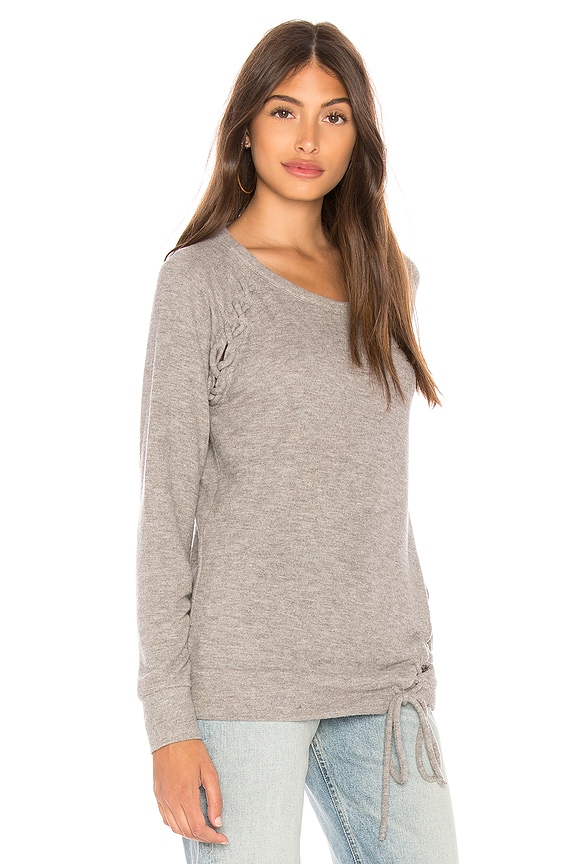 view 2 of 4 JERSEY LOVE KNIT in Heather Grey