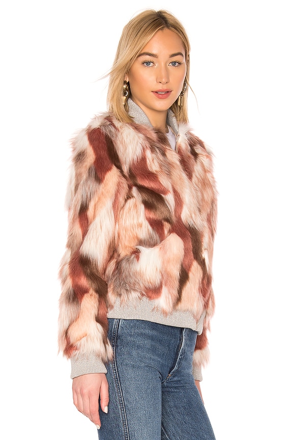 view 2 of 4 КУРТКА БОМБЕР in Pink Calico