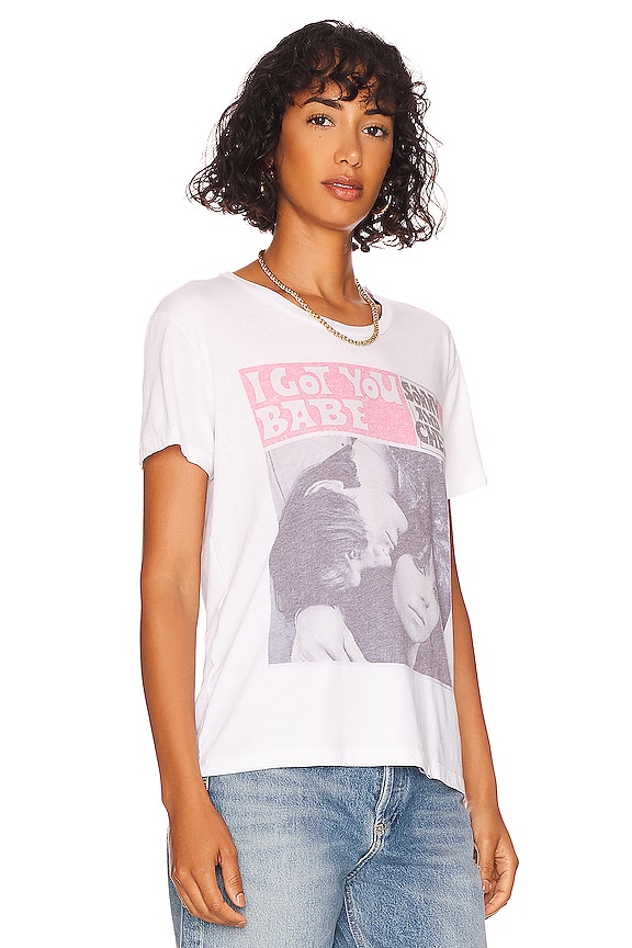 view 2 of 4 Vintage Short Sleeve Tee in White