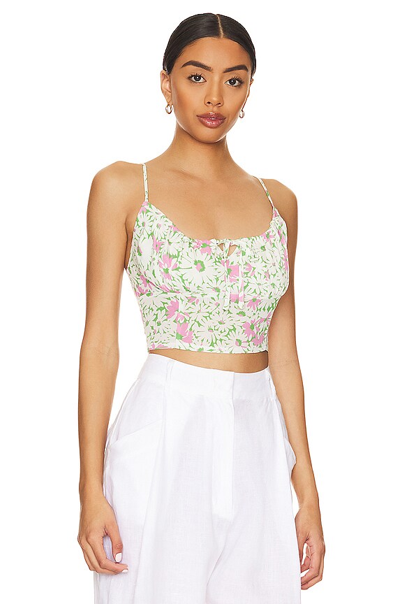 view 2 of 4 Alana Tank Top in Grass