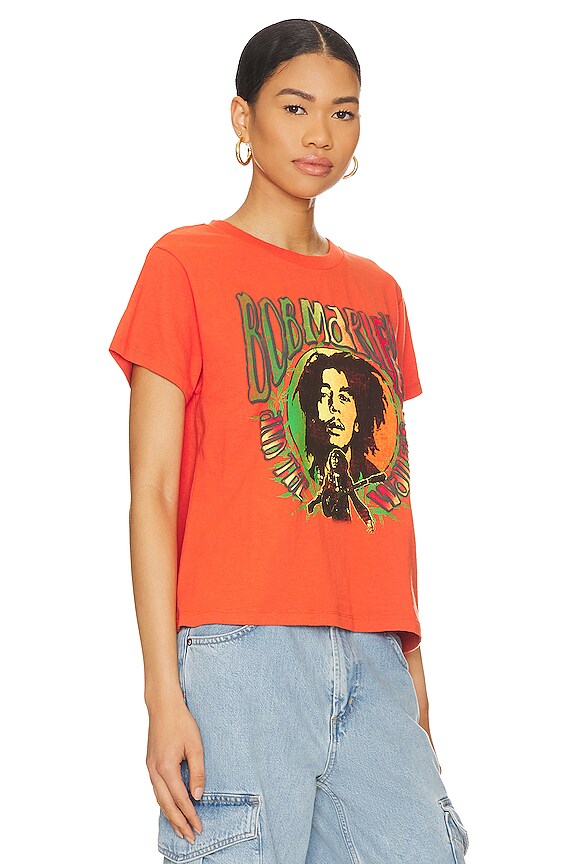 view 2 of 4 RAMBLER 티셔츠 in Tiger Lily