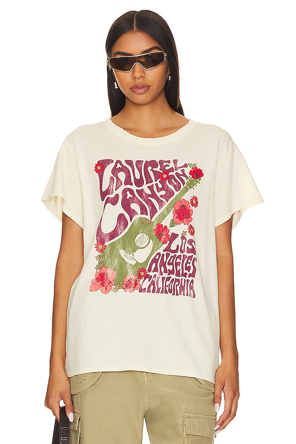 view 2 of 5 CAMISETA LAUREL CANYON POSTER in Almond