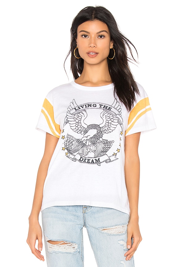 view 2 of 5 Living the Dream Tee in White