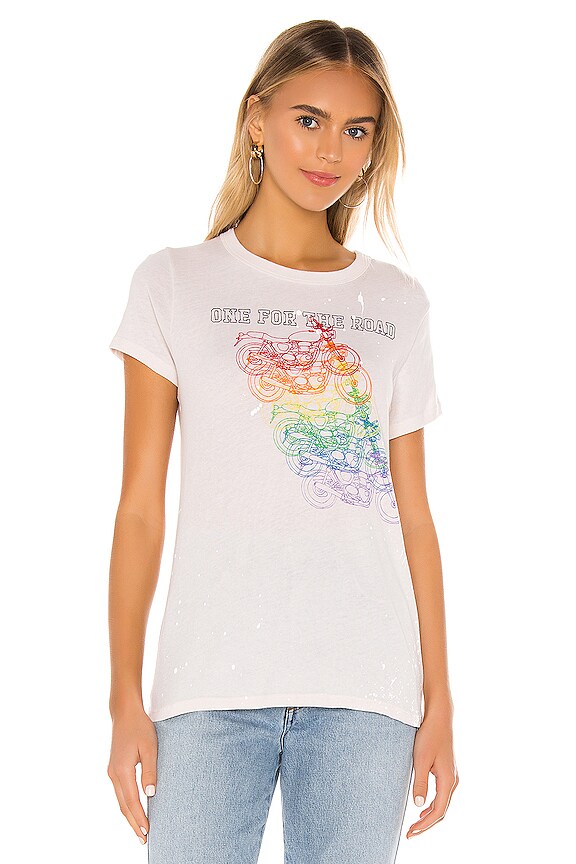 view 2 of 5 T-SHIRT ONE FOR THE ROAD in Au Lait