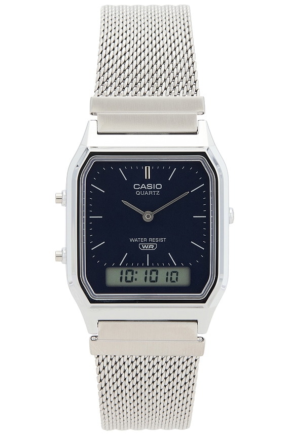 view 1 of 4 AQ230 Series Watch in Silver & Navy
