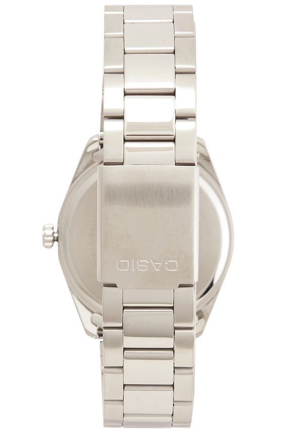 view 2 of 4 MTP1302 Series Watch in Silver & White