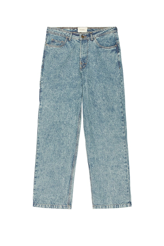 view 1 of 5 Peaty 5 Pocket Pant in WASHED BLUE