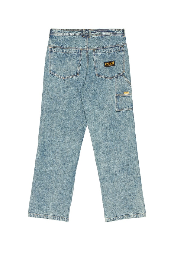 view 2 of 5 Peaty 5 Pocket Pant in WASHED BLUE