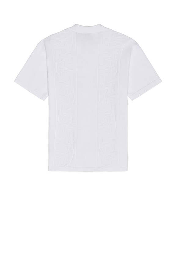 view 2 of 4 Access Knit Shirt in Vintage White