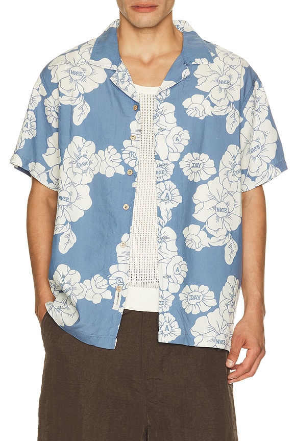 view 1 of 4 Nice Day Resort Shirt in Blue