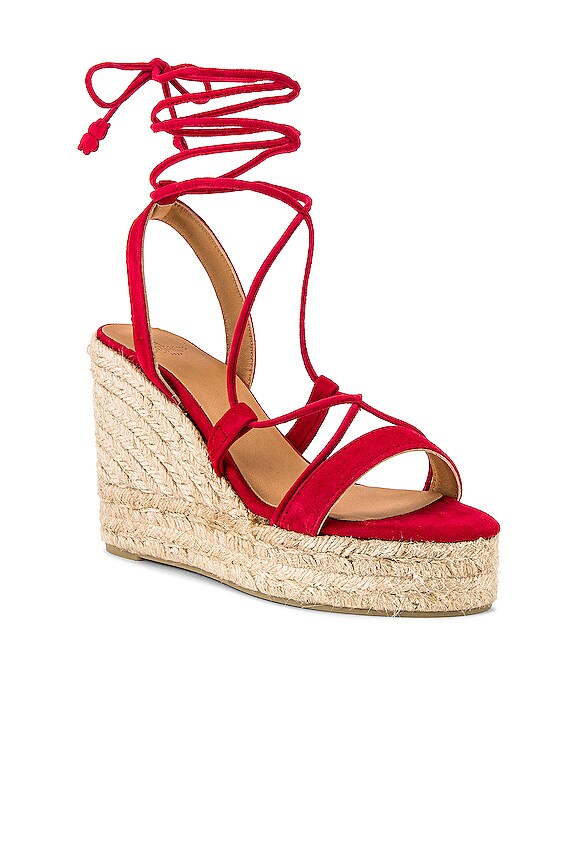 view 2 of 5 COMPENSÉES BERTA in Rojo Carmin