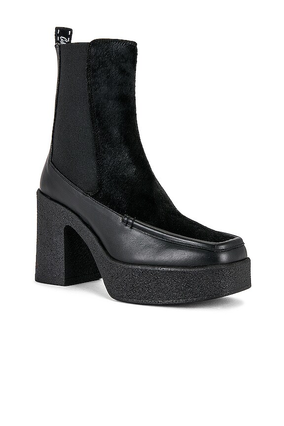 view 2 of 5 BOTINES DE PLATAFORMA EMMET in Black