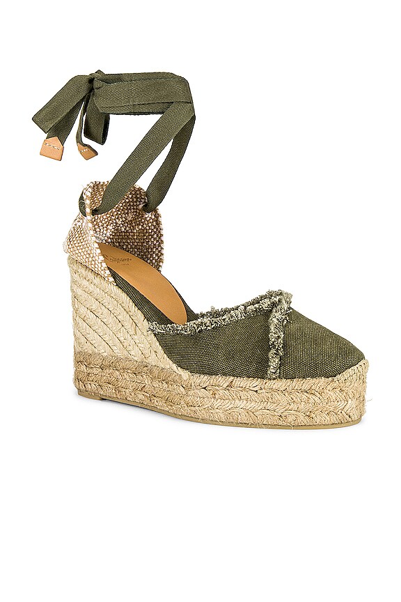 view 2 of 5 CLARINA ウエッジ in Olive