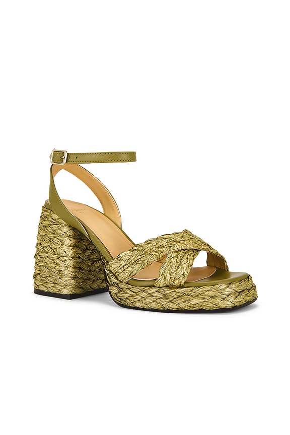 view 2 of 5 Valerie Sandal in Olive