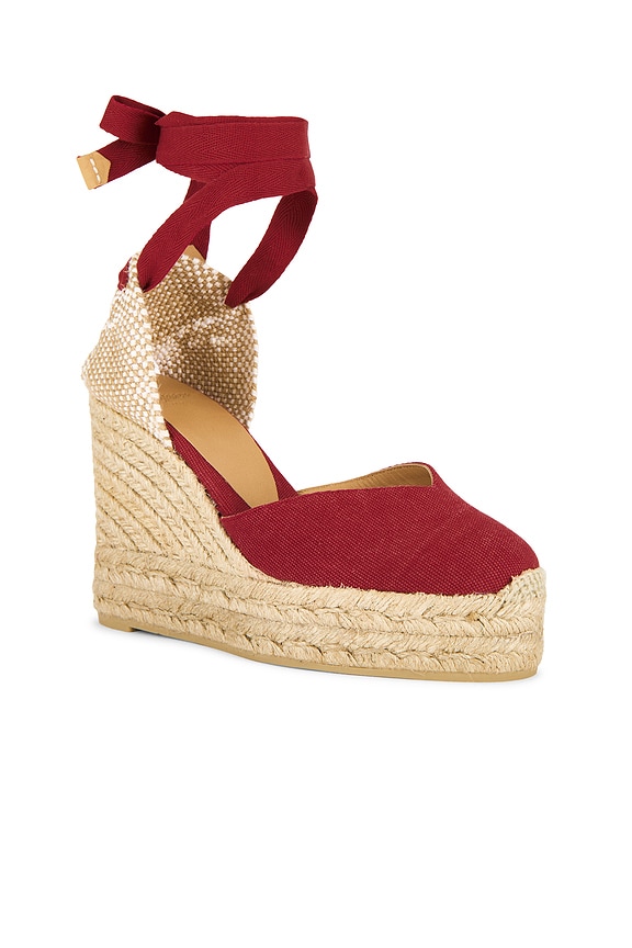 view 2 of 5 Chiara Espadrille in Canvas Rojo Carm?n