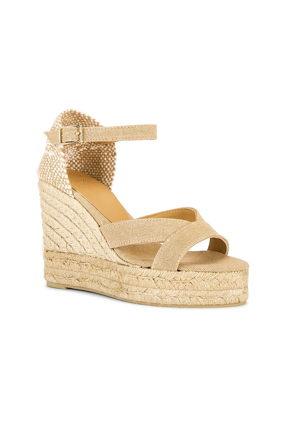 view 2 of 5 Bruna Espadrille in Canvas Sand