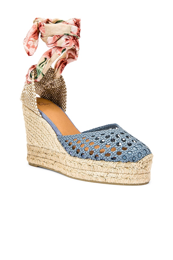 view 2 of 5 Camila Wedge in Jeans Claro