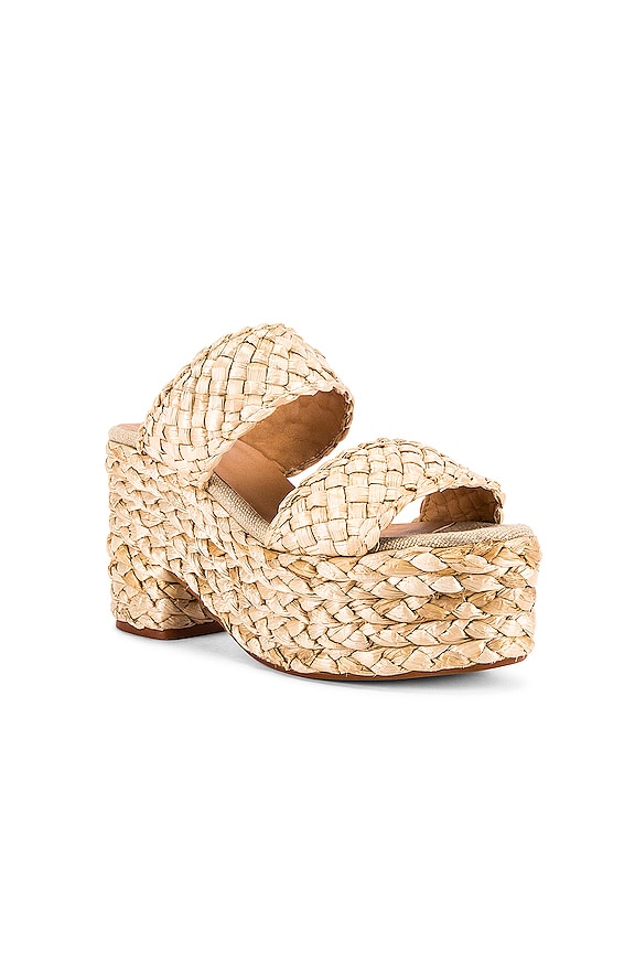 view 2 of 5 SANDALIA CON TACÓN XEMEI in Natural