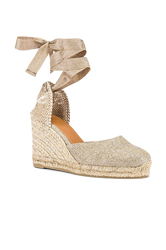 view 2 of 5 Carina Wedge in Oro Claro