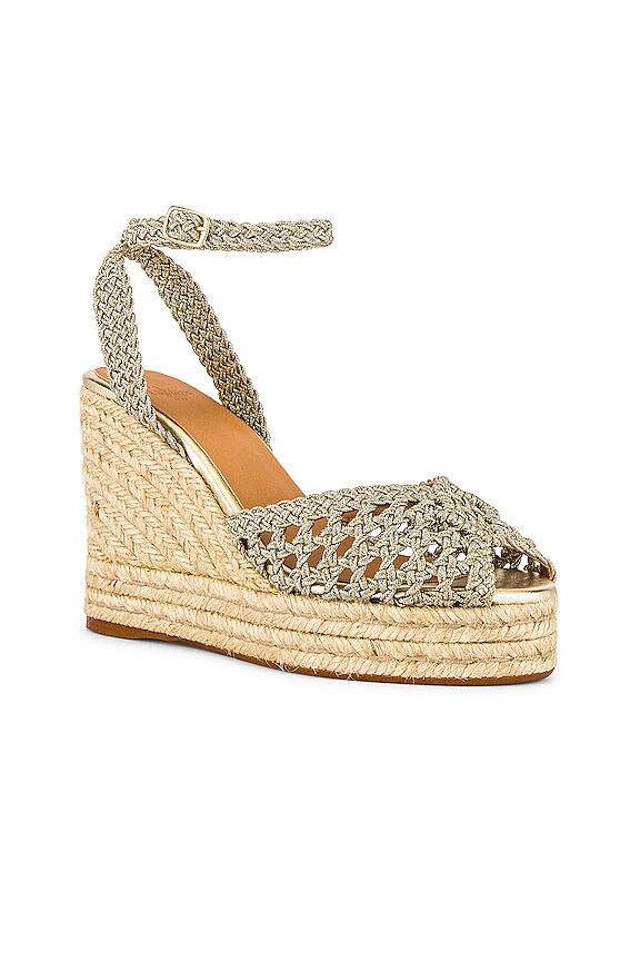 view 2 of 5 BILBA ウェッジサンダル in Plata