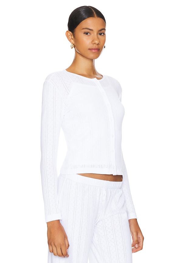 view 2 of 5 The Cardigan in White