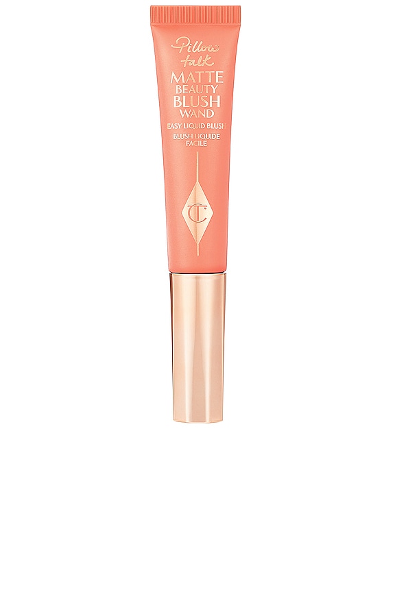 view 2 of 6 PINCEAU BLUSH PILLOW TALK MATTE BEAUTY BLUSH WAND in Peach Pop