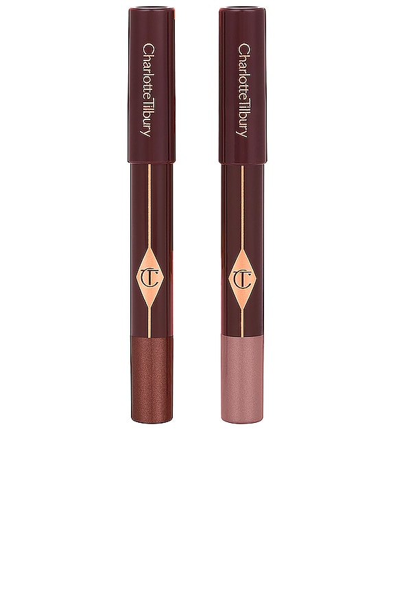 view 2 of 5 Eye Enhancing Beauty Secrets Kit in Smokey Pillow Talk & Pillow Talk