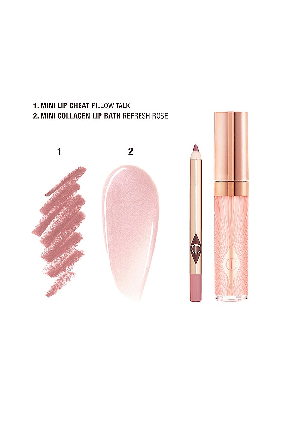 view 2 of 7 GLOSSY FRESH PINK LIP DUO リップデュオ in 
