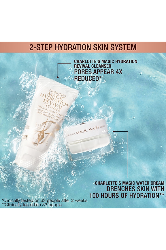 view 2 of 7 LOT DE SOINS DE LA PEAU CHARLOTTES MAGIC HYDRATION REVIVAL DUO in 