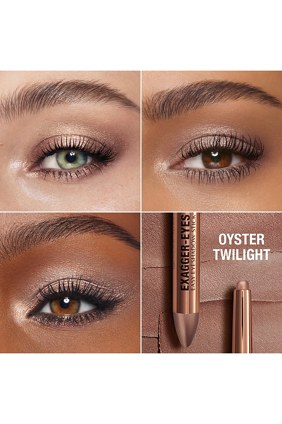 view 2 of 12 Exagger-eyes Easy Eyeshadow Stick in Oyster Twilight