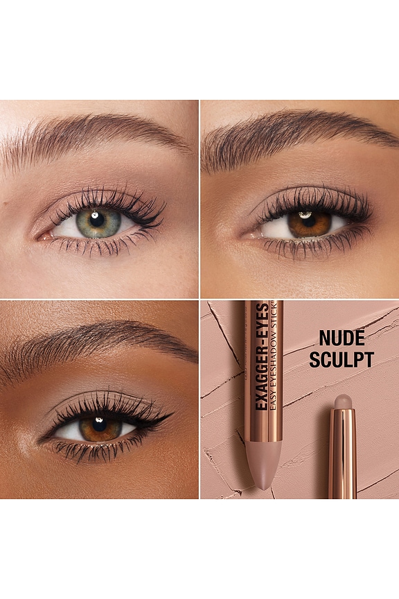 view 2 of 12 Exagger-eyes Easy Eyeshadow Stick in Nude Sculpt