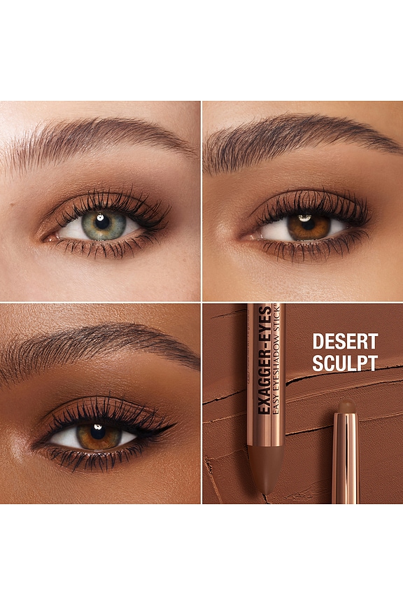 view 2 of 12 Exagger-eyes Easy Eyeshadow Stick in Desert Sculpt