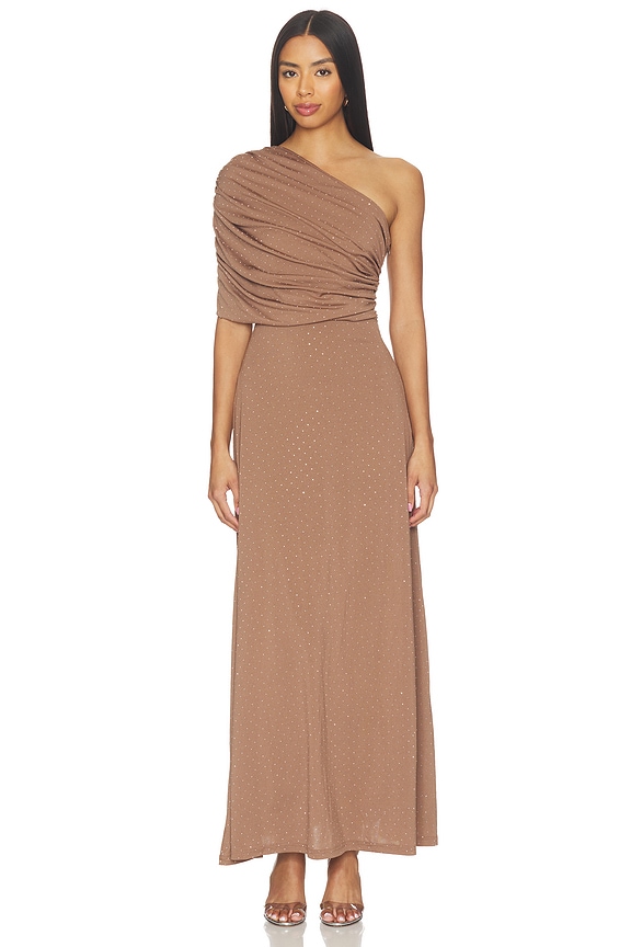 view 1 of 4 Gizelle Maxi Dress in Espresso