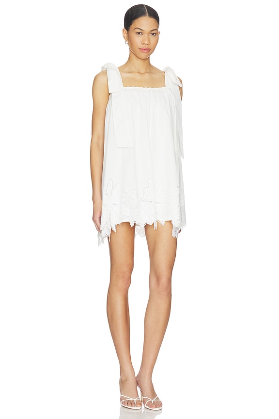 view 2 of 3 MINIVESTIDO HAILEY in White