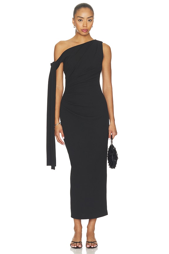 view 1 of 3 Anaelle Midi Dress in Black