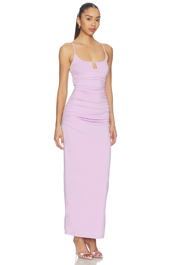 view 2 of 3 Octavia Gown Dress in Lilac