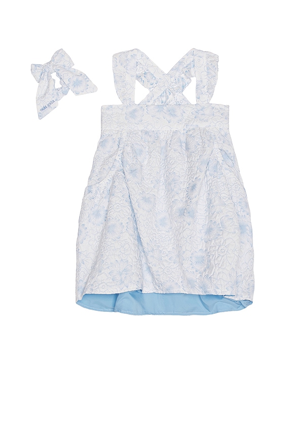 view 1 of 4 Kids Ambria Dress in Coastal Floral Print