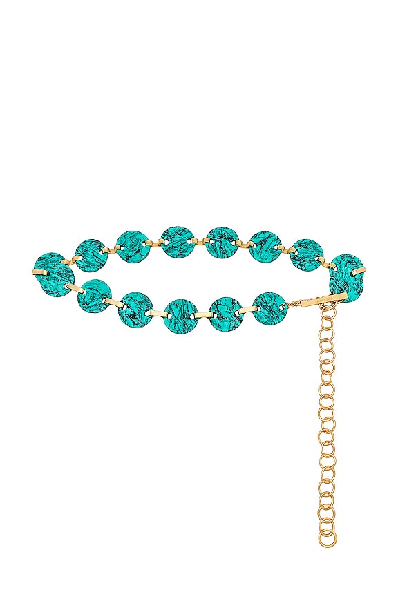view 2 of 4 Gabrie Belt in Turquoise