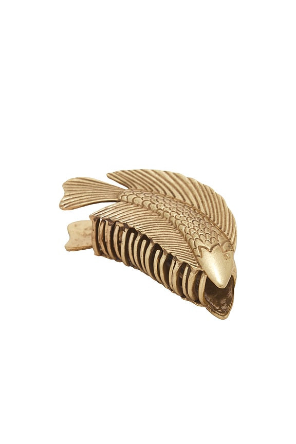 view 1 of 3 Neemo Hair Accessory in Antique Brass