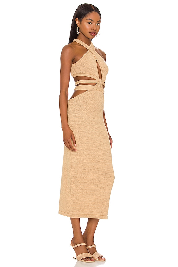 view 2 of 3 Aziza Dress in Sand