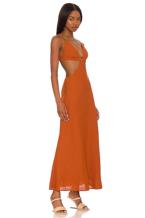 view 2 of 4 VESTIDO SELAH in Amber