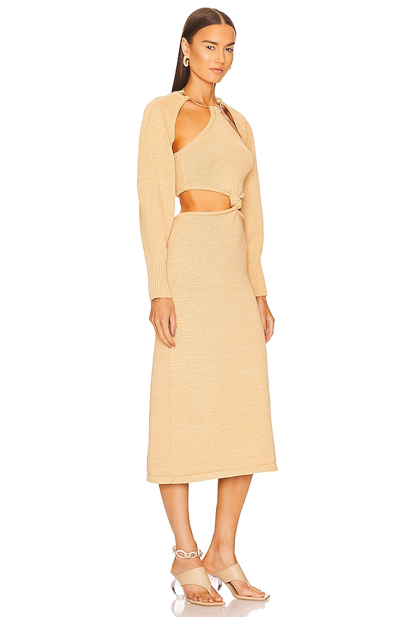view 2 of 3 Salima Knit Dress in Sand