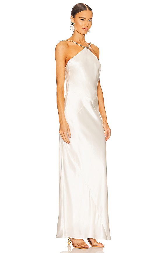 view 2 of 3 ВЕЧЕРНЕЕ ПЛАТЬЕ OPHELIA in Off White