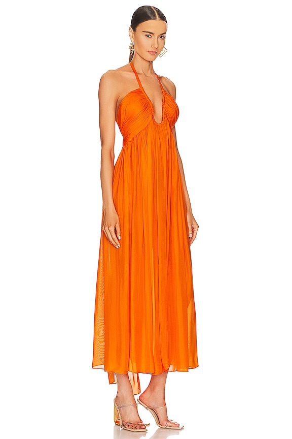 view 2 of 4 ROBE SLOANE in Papaya