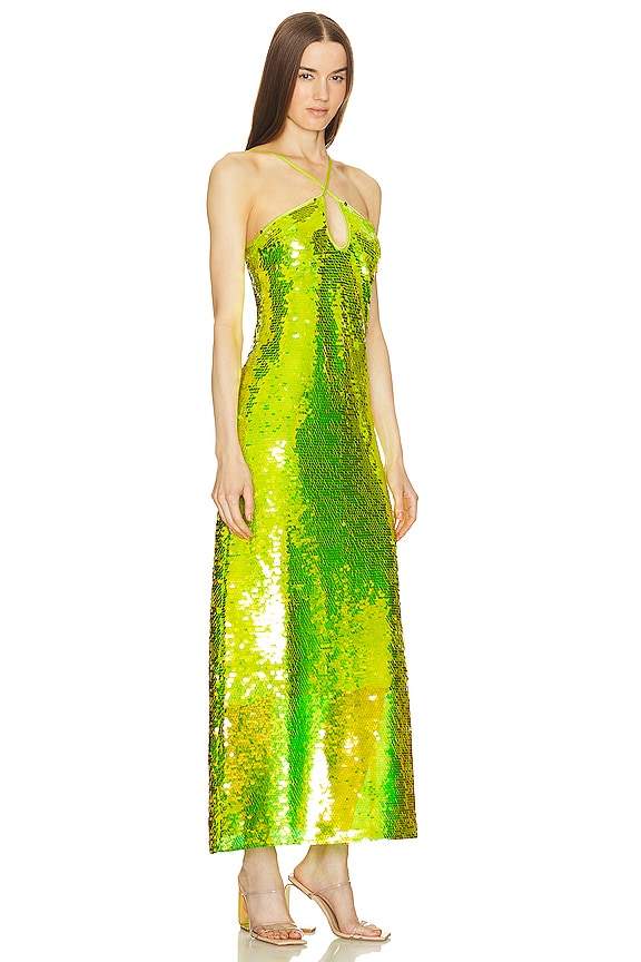 view 2 of 4 VESTIDO LILY in Acid Fern