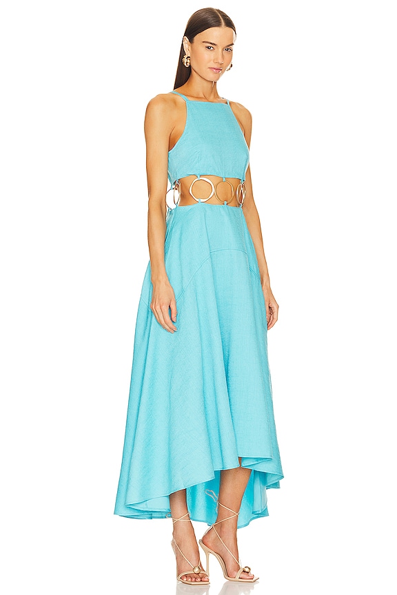 view 2 of 3 ROBE RORY in Nile Nubby Faille