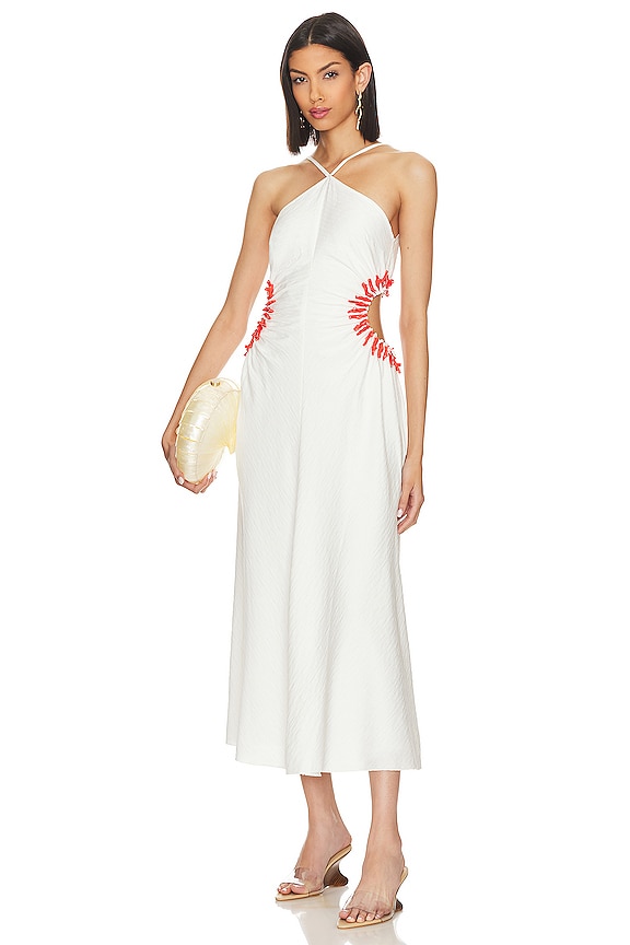 view 1 of 4 VESTIDO SILVIA in Off White